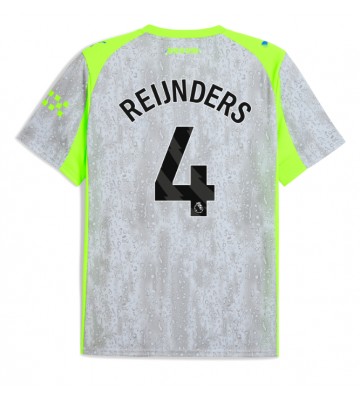 Manchester City Tijjani Reijnders #4 Tredjetröja 2025-26 Kortärmad